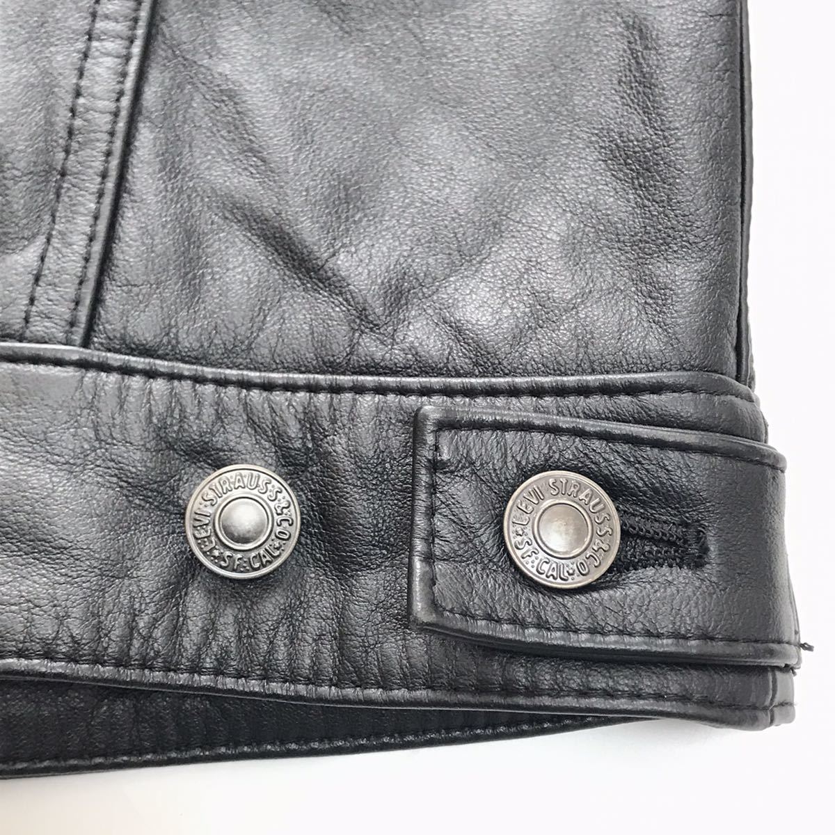 希少 Levi'sリーバイス オールレザージャケットMブルゾン黒 希少 Levi'sリーバイス オールレザージャケットMブルゾン黒