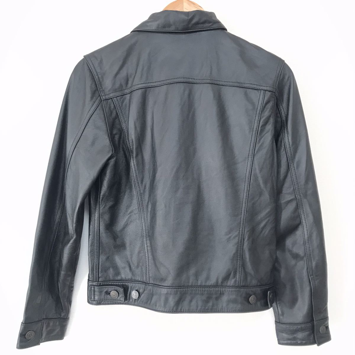 希少 Levi'sリーバイス オールレザージャケットMブルゾン黒 希少 Levi'sリーバイス オールレザージャケットMブルゾン黒