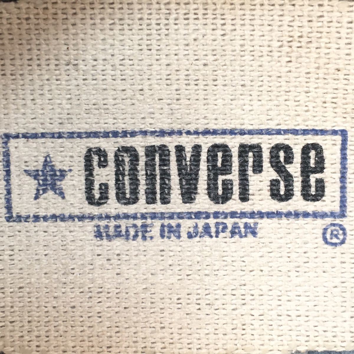 日本製CONVERSEコンバース☆ワンスター廃盤レザースニーカー26cm白x黒メンズくつ靴本革シューズオールスターone star