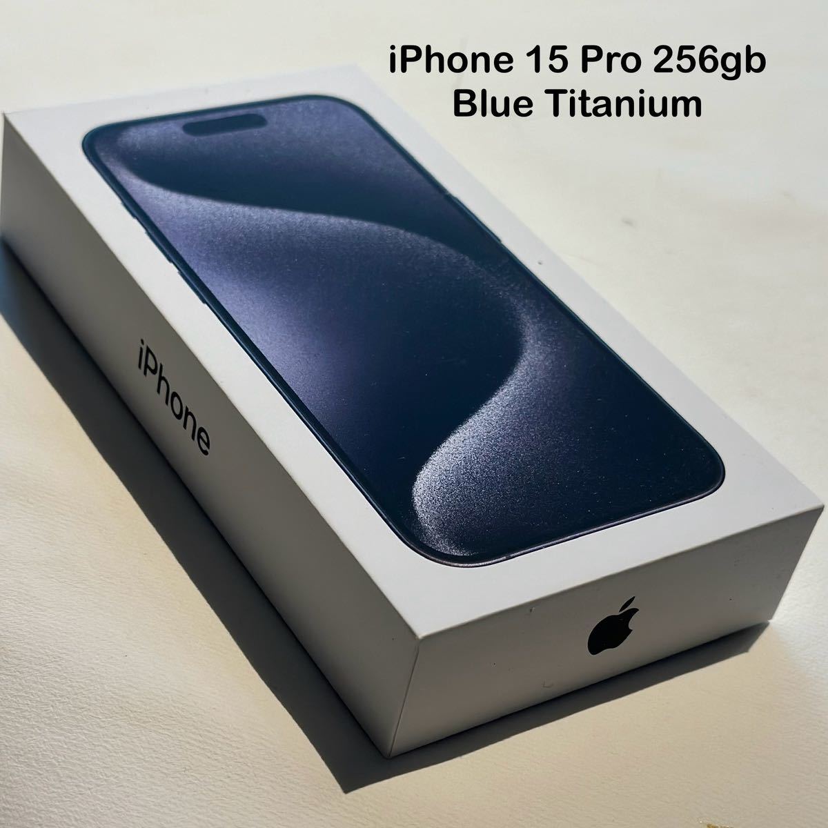 【新品未開封】Apple iPhone 15 Pro 256GB Blue Titanium MTUG3J/Aの画像1