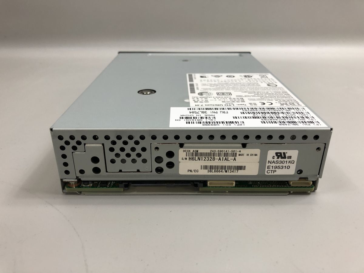 IBM LTO Ultrium 7-H ドライブ 38L7460 動作確認済み (LTO7 SAS テープドライブ )の画像2