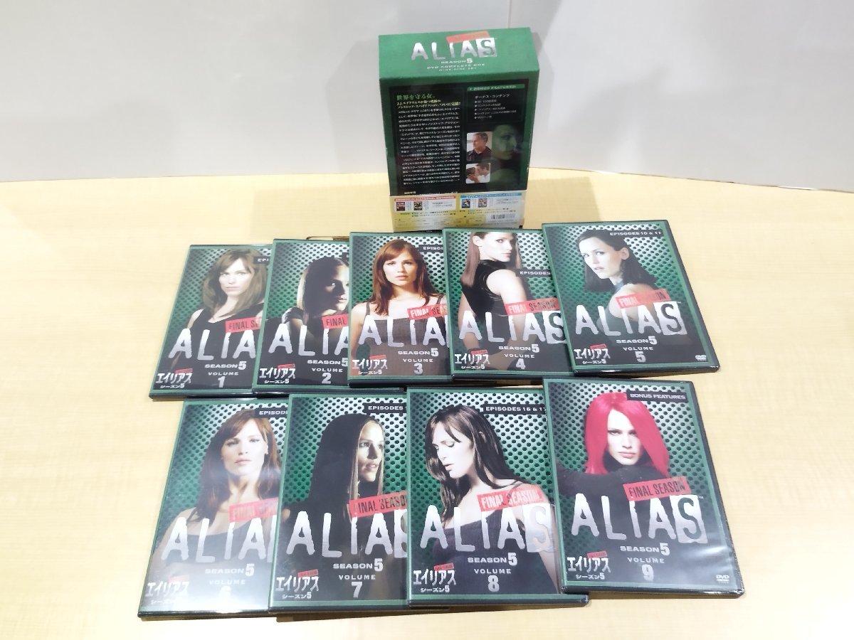 【DVD/5点セット】ALIAS(エイリアス) COMPLETE BOX season１～５　J.J.エイブラムス/ジェニファー・ガーナー【ac04h】_画像5