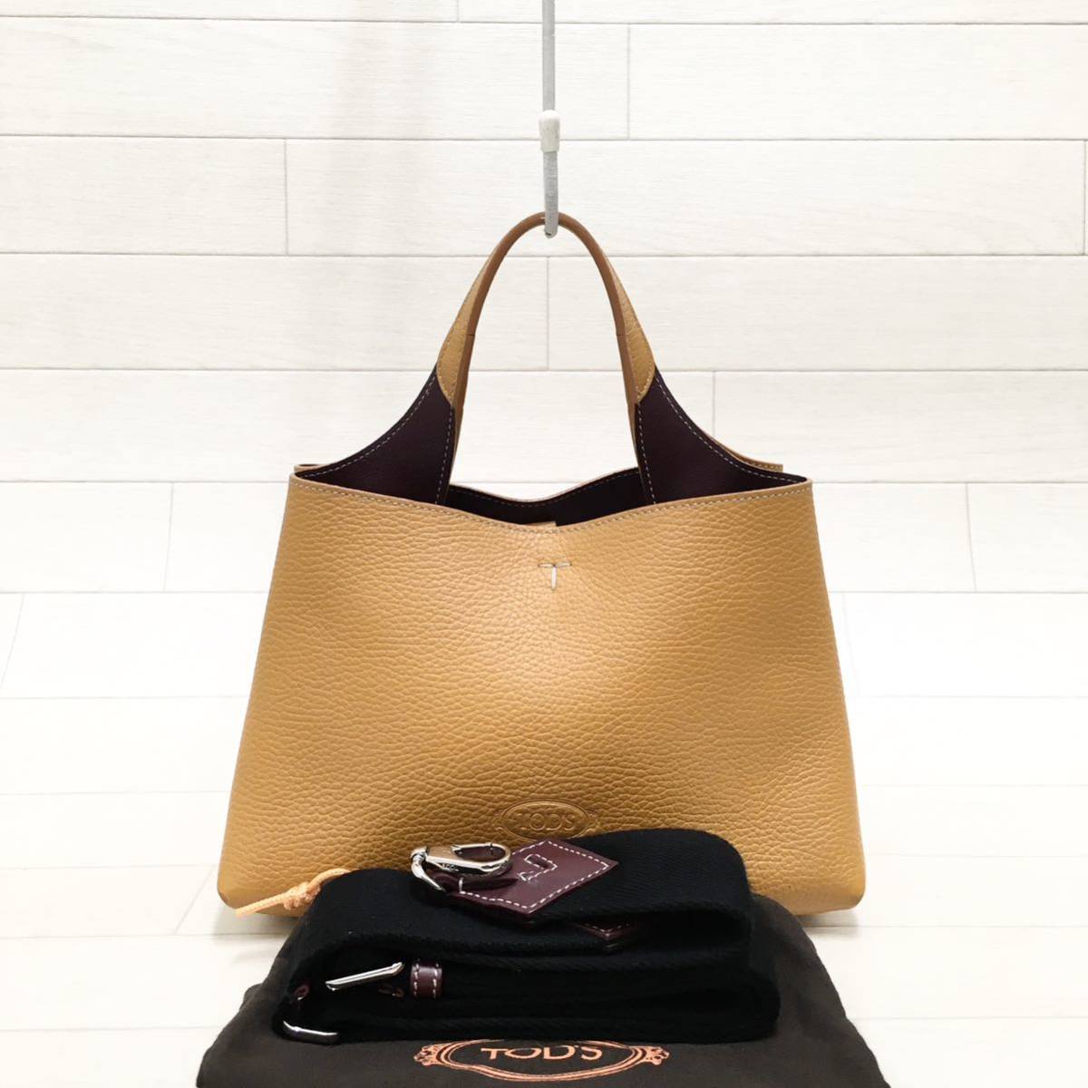 【送関込】TOD'S☆トッズ API SACCA PICCOLA バケットバック 美品・シリアル付 TOD'S Apa Sacca Micro Bag 2way|Yahoo