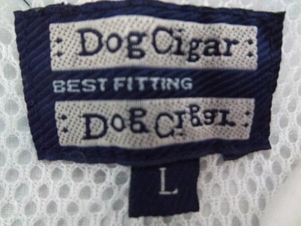 Dog Cigar メンズ メンズ ジップベスト L 白の画像2