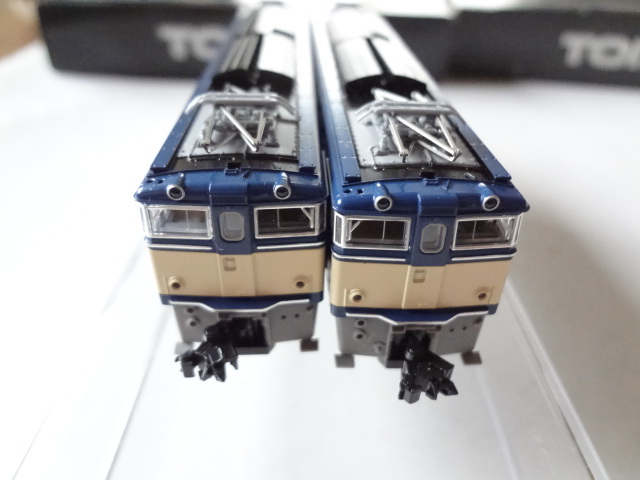 新品同様★TOMIX 92125 JR EF63形電気機関車(2次形・青色) 2両セット 走行動作確認済 部品未使用トミックス Nゲージ 鉄道模型 送料520円_画像3