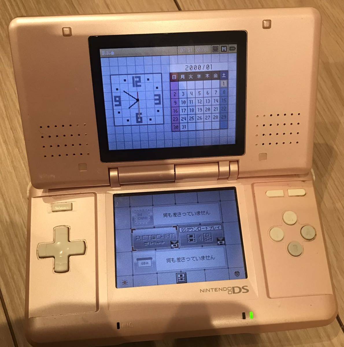 【動作確認済】Nintendo DS 初代 任天堂 ニンテンドー　ピンク