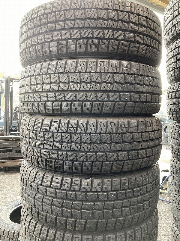 ★保管袋付★★冬物SALE★(OSD005-9)195/65R15 91Q DUNLOP WINTERMAXX WM01 2017年製 4本 スタッドレス ウインターマックス ｂｂｂｂ(0)_画像1