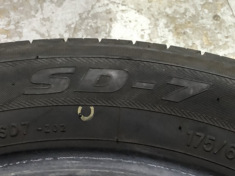 ★保管袋付★(PS5G866) 175/65R15 84S TOYO SD-7 2020年 2本 夏タイヤ 送料無料 アクア キューブなどに