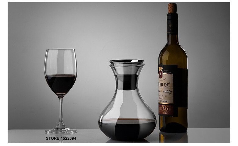 LDL710# 1000mlデカンタ デキャンタ ワインカラフェ 北欧 ウィスキー ボトル ピッチャー 飲料水 ガラス_画像7