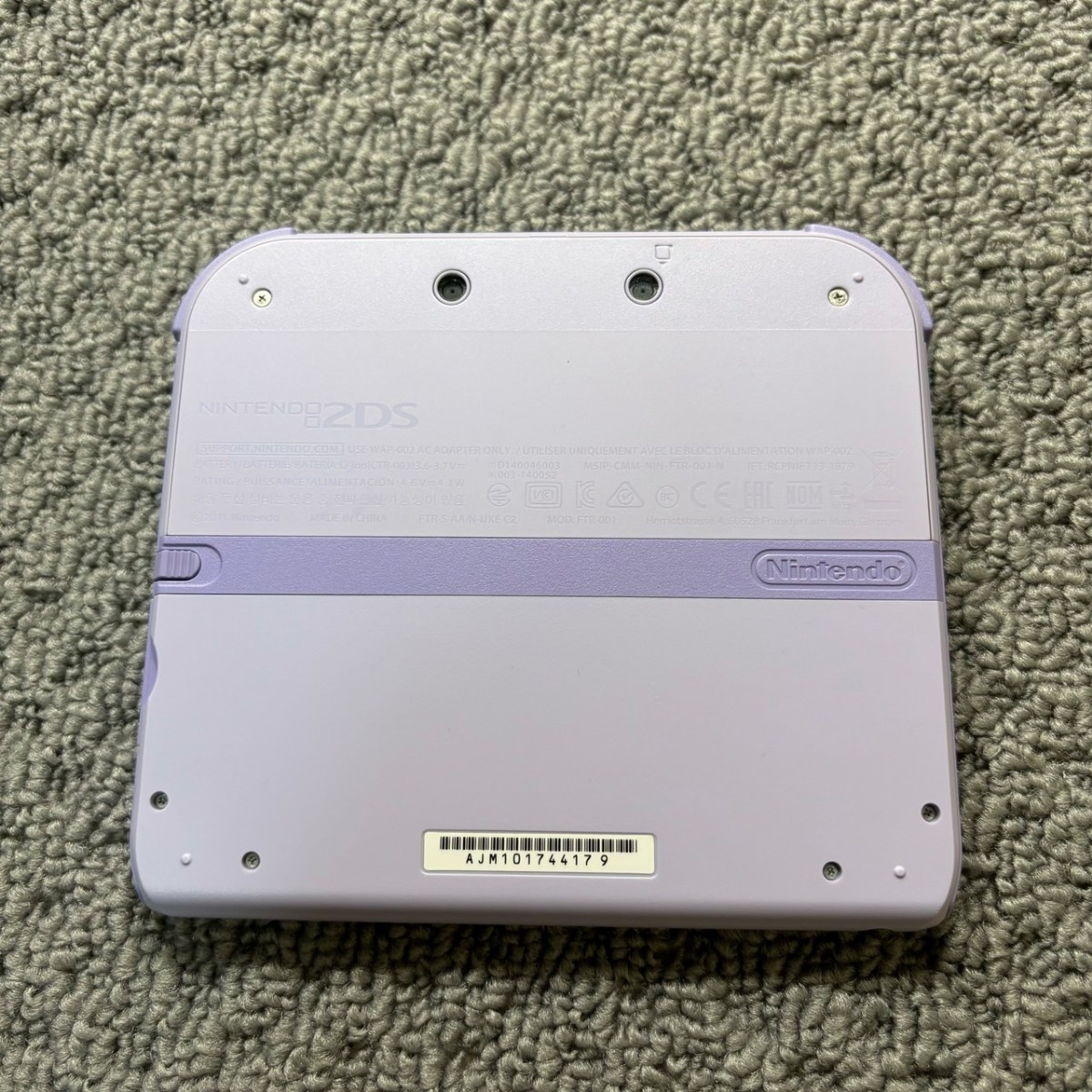 【ポケモンバンク】Nintendo 2ds ラベンダー_画像2