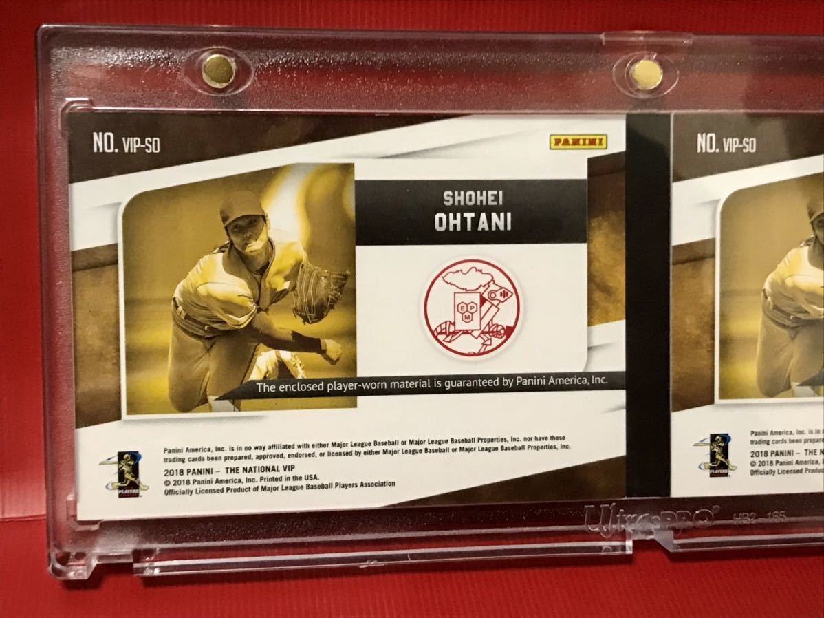 ☆2018年実使用ユニホーム☆大谷翔平選手 胸番号17 パッチ ジャージー ルーキーカード ohtani shohei patch/直筆サインauto MVP WBC以外_画像5