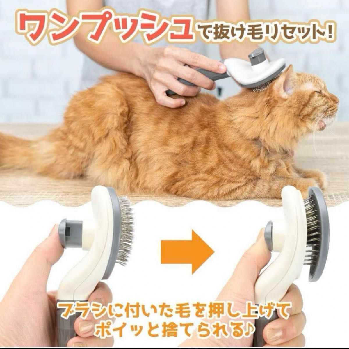 グルーミングブラシ ペット爪切り ペットネイルケア ペットブラシ トリミングブラシ ケア3点セット 猫 犬