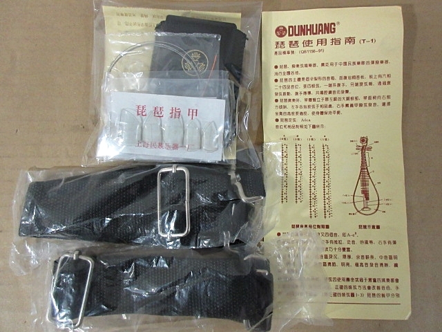 S5627 中古 中国琵琶 中国楽器 弦楽器 ハードケース等付 S5627 中古 中国琵琶 中国楽器 弦楽器 ハードケース等付