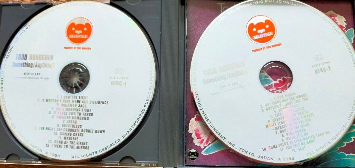 トッド・ラングレン「サムシング/エニシング?」2CD 国内盤