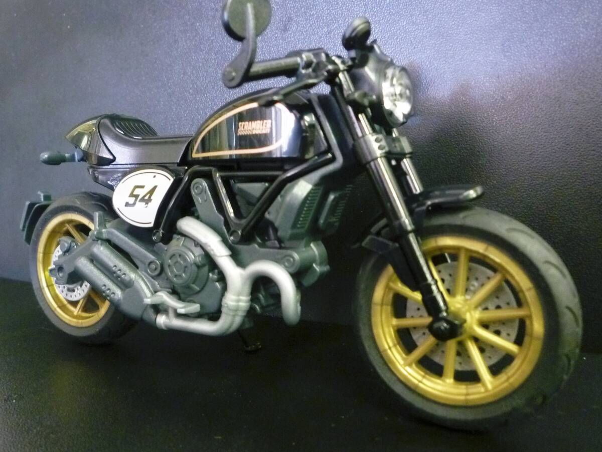 1/16? Ducati Scrambler Cafe Racer * rider figure attaching Ducati DUCATI bruder ( Germany product )