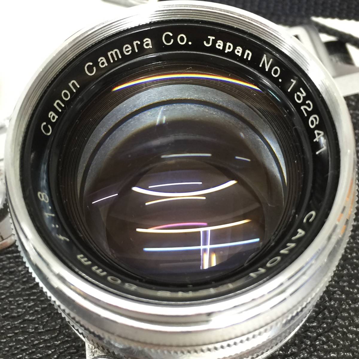 150 CANON キャノン 一眼 フィルムカメラ レンズ 50mm f:1.8 レトロ アンティーク 写真 カメラ 一眼カメラ 動作未確認 _画像4