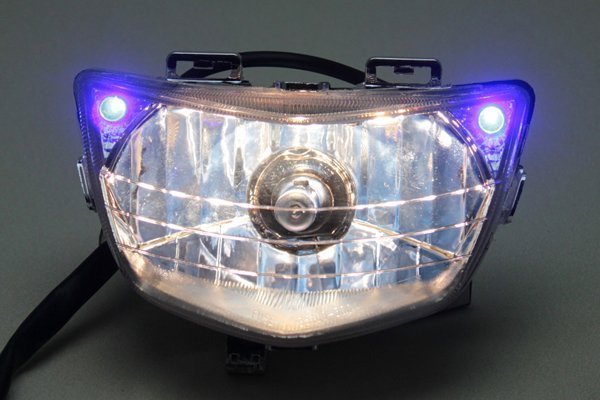 アドレスV125/G H4バルブ ヘッドライト バルブLED化に最適！ Address V125G CF46A CF4EA LEDポジション付 スズキ SUZUKIの画像9