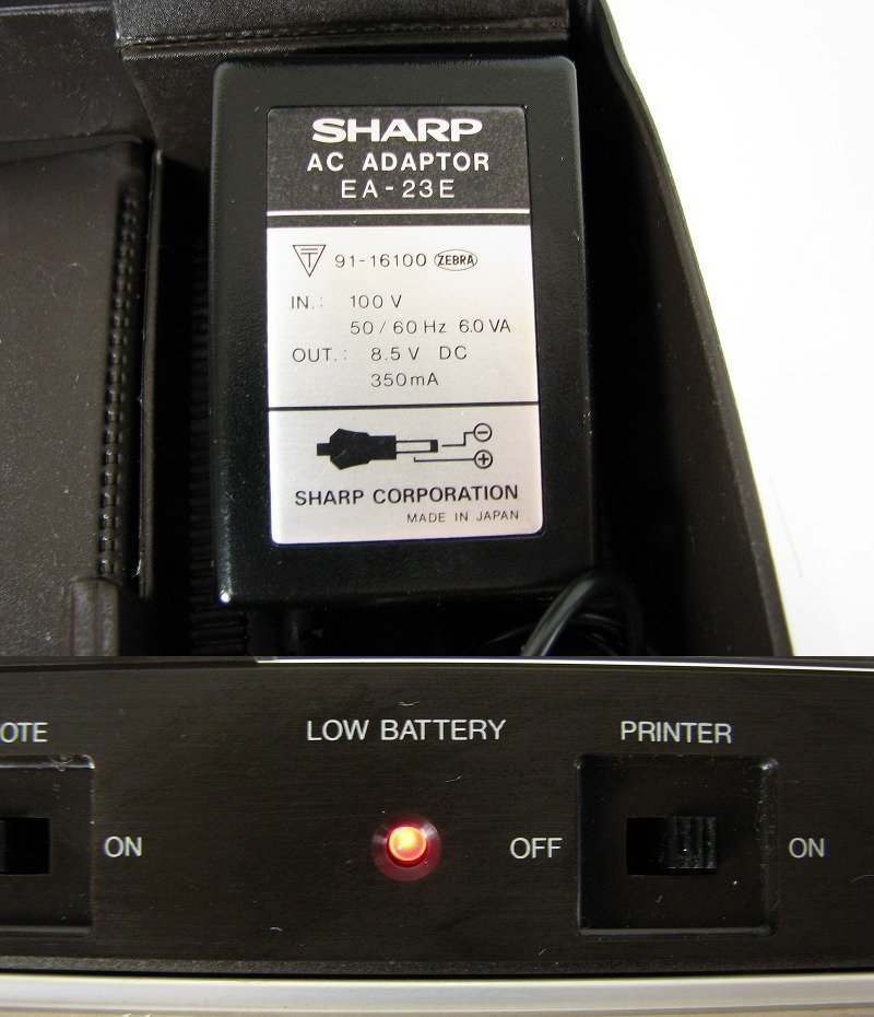  Junk SHARP pocket computer -PC-1251 sharp 