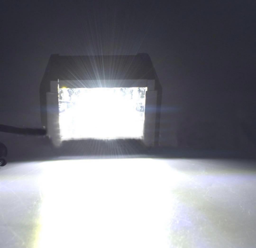 LED ワークライト 投光器 作業灯 フォグ 60W 12v 24v 4個セット バックランプ 前照灯 スポットライト補助灯 汎用 ダンプ トラックの画像8