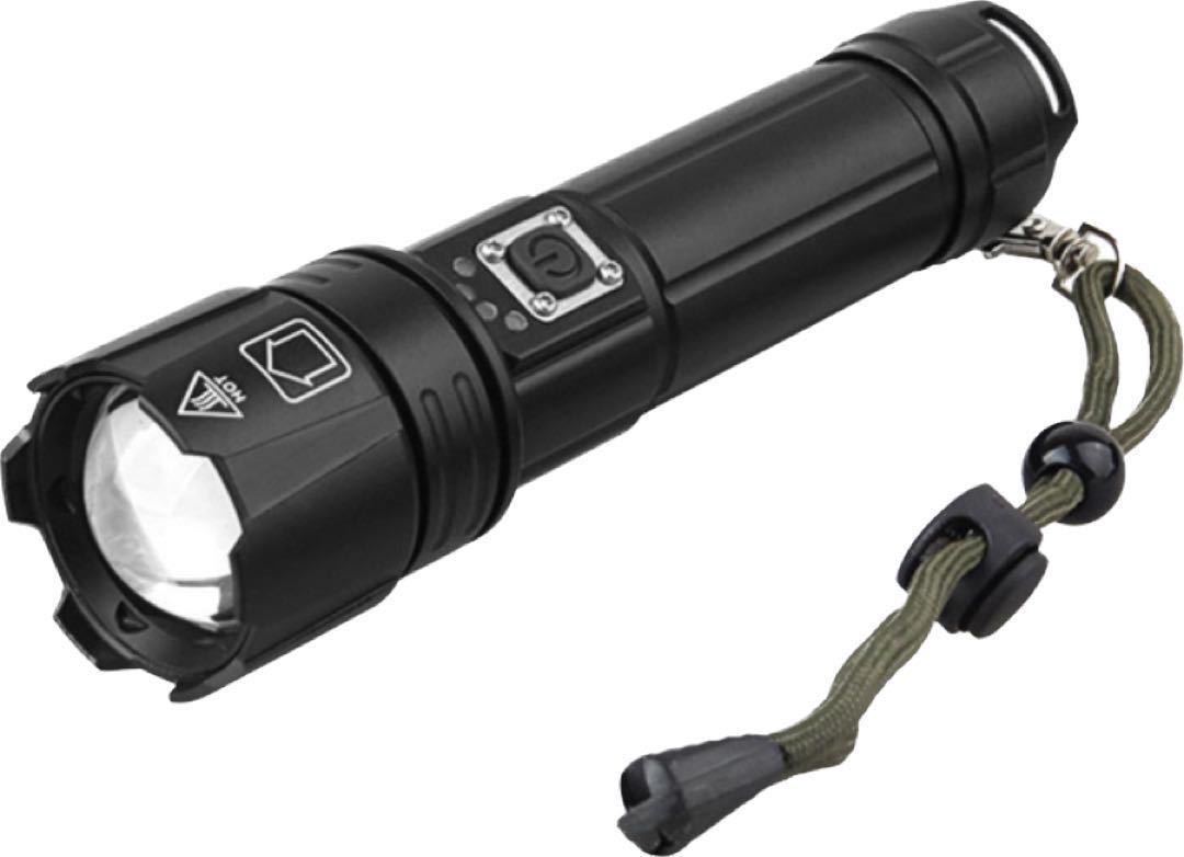懐中電灯 led 強力 軍用 超強力20000ルーメン 充電式 電池式 両用 ハンディライト USB充電 防災 高輝度 XHP70.2の画像9