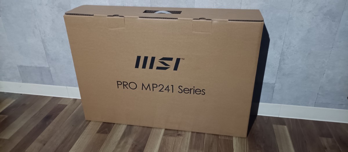 【0035】MSI PRO MP241X モニター　新品　未使用　未開封。_画像2