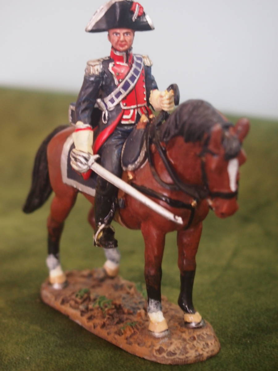 1/30 DEL PRADO製 金属フィギュア ナポレオン戦争時代 イギリス軍側 騎馬兵  1体単体   54mm の画像8