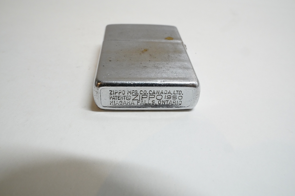 ビンテージジッポ Zippo カナダ空軍　1950年　 NIAGARA FALLS ONTARIO　　ライター　_画像2