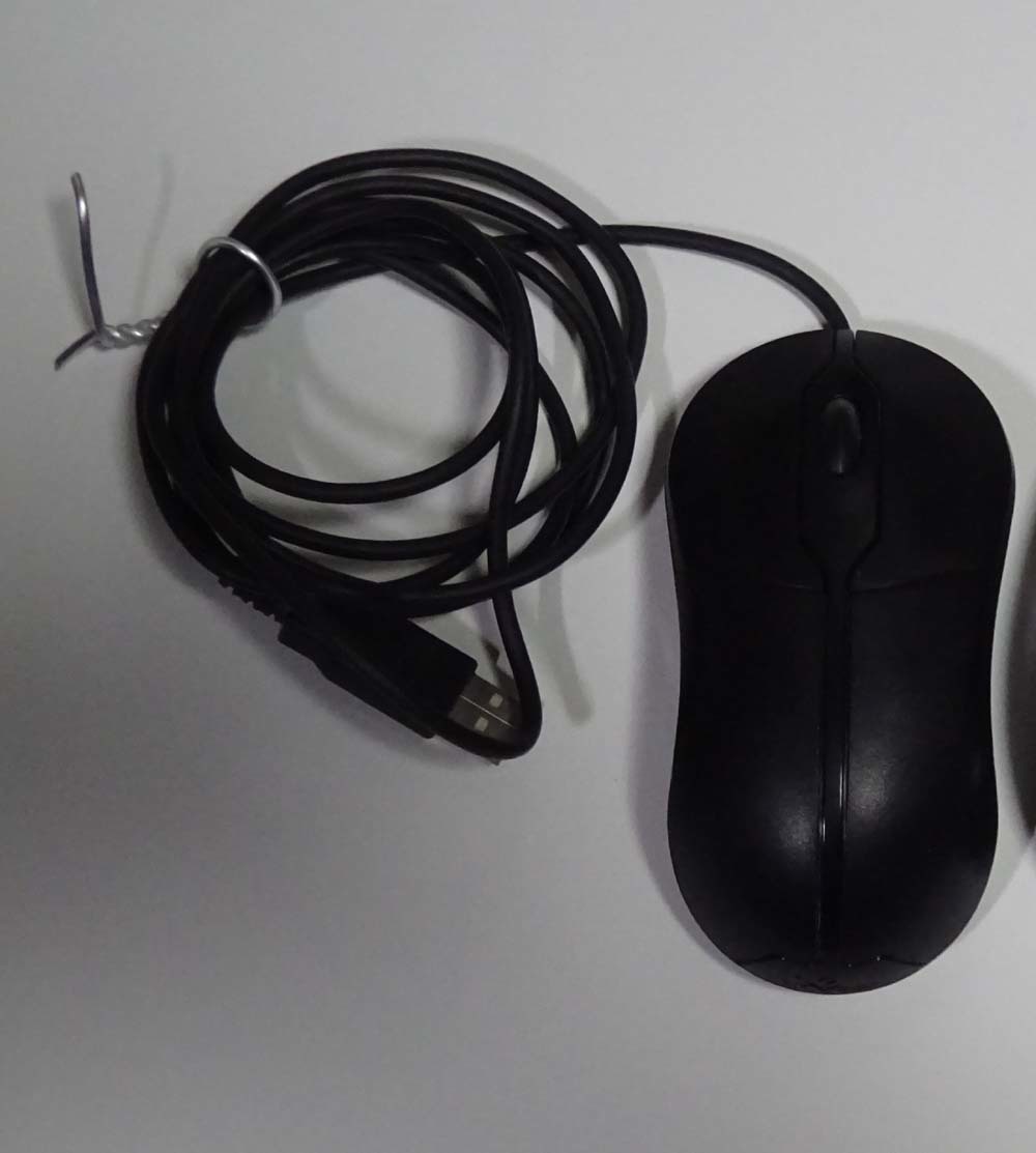 +Dell USB -соединение Оптическая мышь Moc5uo oxn967 Black