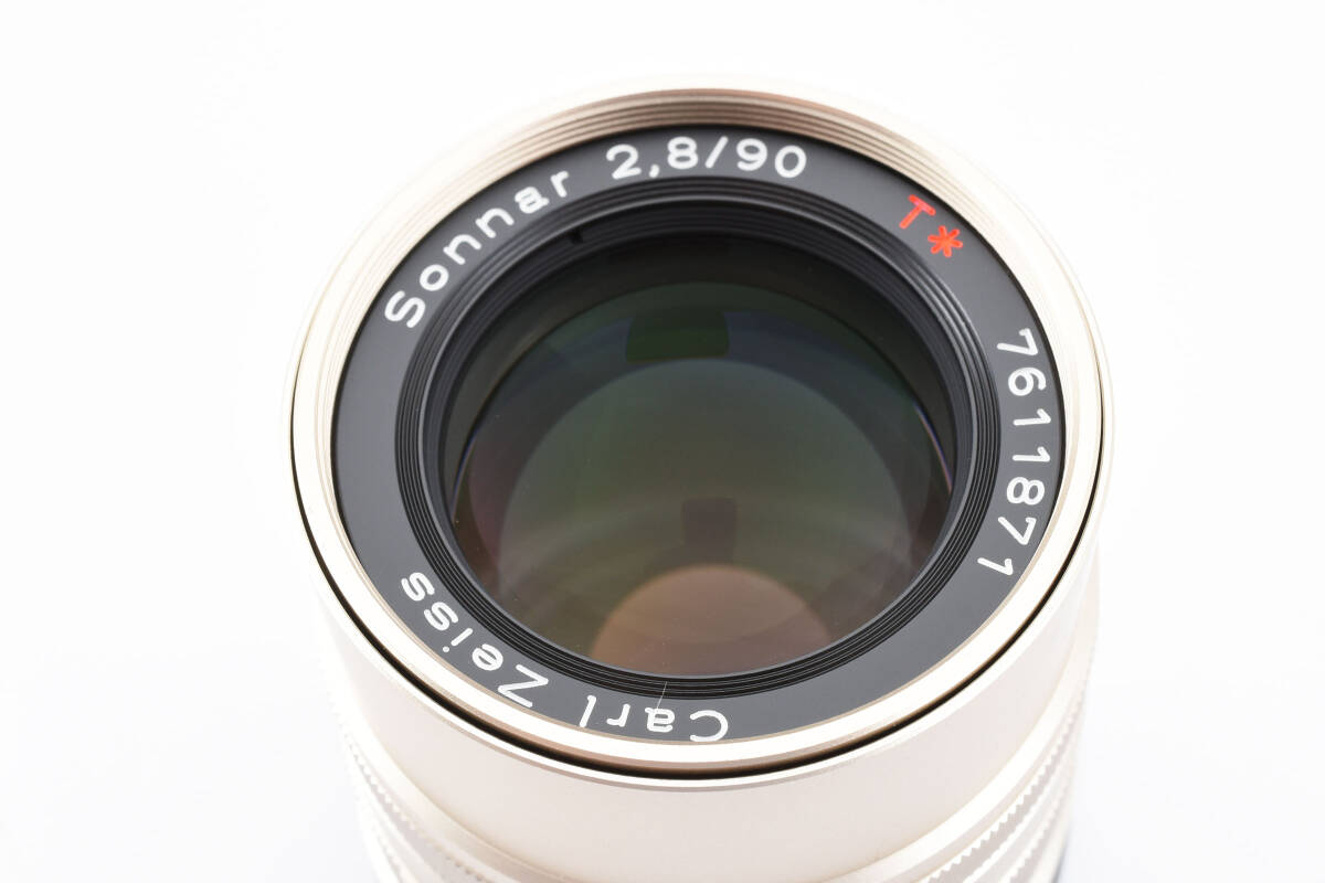 CONTAX Carl Zeiss Sonnar 90mm F2.8 T＊ コンタックス カールツァイス ゾナー カメラ レンズ #2092_画像10