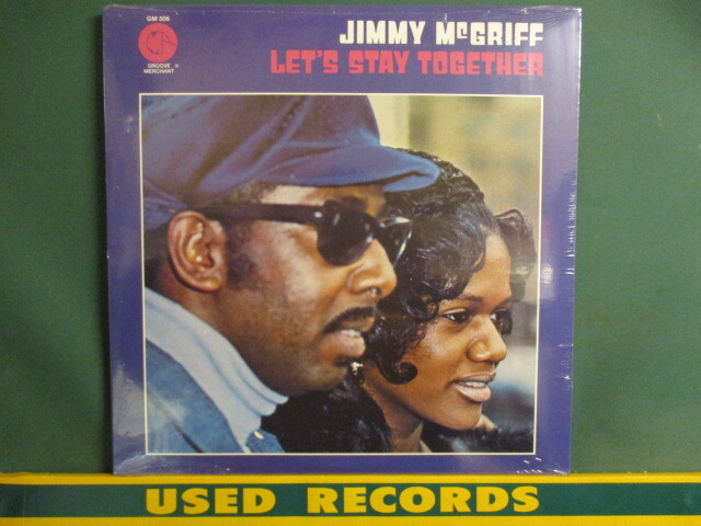 Jimmy McGriff ： Let's Stay Together LP (( 新品 シールド /「What's Going On」、「Shaft」収録 / 落札5点で送料当方負担_画像1
