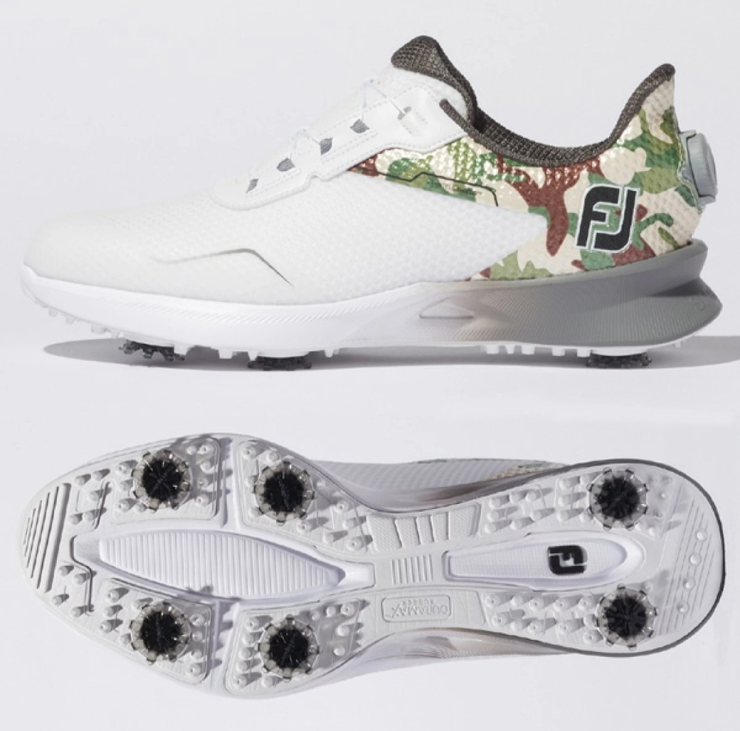 【新品】フットジョイ FootJoy  ATAK BOA アタック ボア ソフトスパイク メンズ ゴルフシューズ 日本正規品 26.5cm カモの画像2