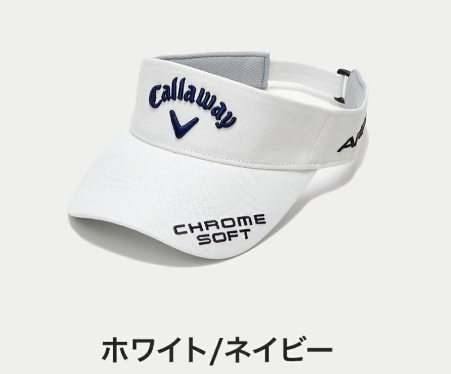 新品】キャロウェイ Callaway サンバイザー ゴルフ|Yahoo!フリマ(旧