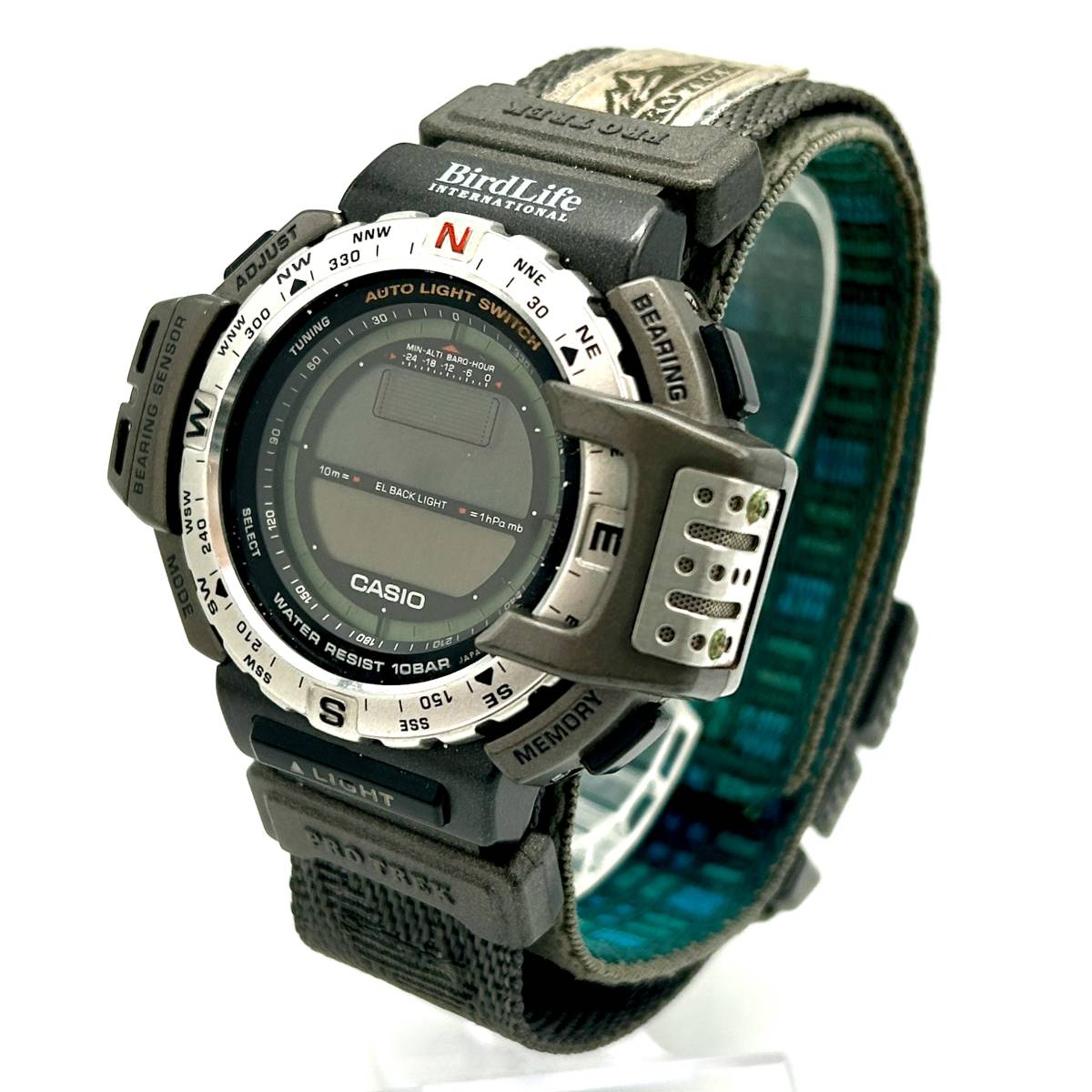 TY0896■【不動】CASIO カシオ 腕時計 2点 セット PRO TREK プロトレック バードライフ レディース 1626 PRL-30 / メンズ 1471 PRT-40 _画像6