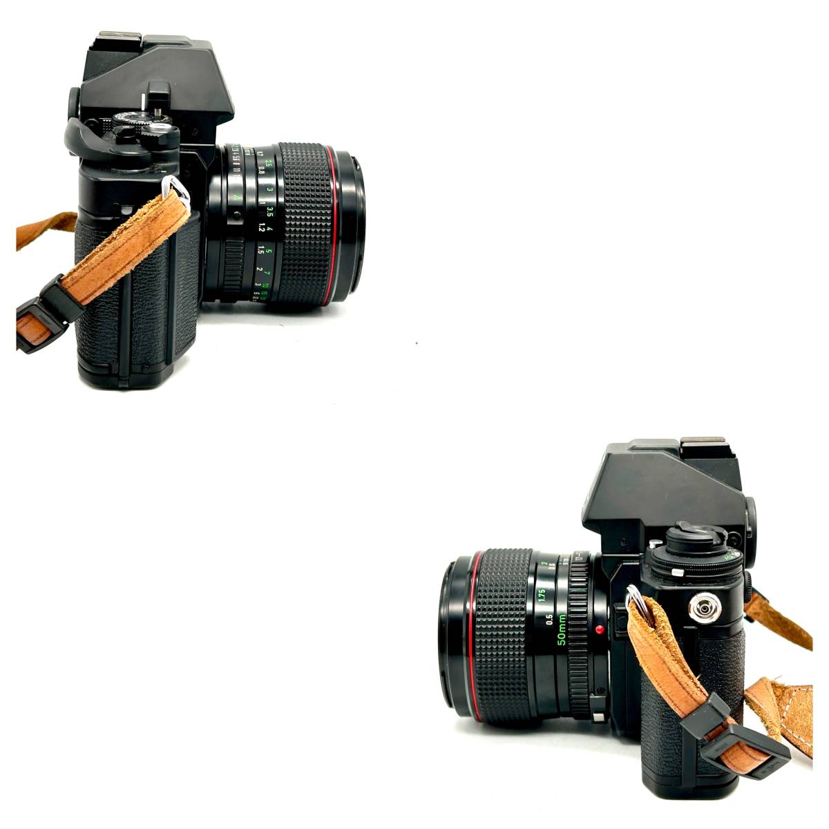 TY0940■【シャッターOK】Canon F-1 キャノン F1 CAMERA カメラ フィルムカメラ 一眼 レンズ 1:1.2 L 50mm ※レンズフィルター付き_画像4