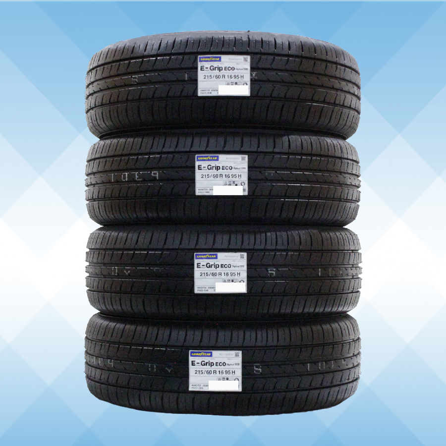 215/60R16 95H GOODYEAR グッドイヤー EFFICIENT GRIP ECO EG01 24年製 正規品 送料無料 4本セット税込 \35,200 より 1_画像1