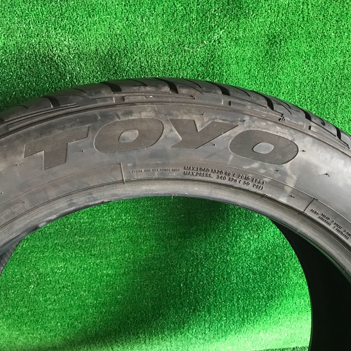 【598】305/45R22 TOYO PROXES ST3 2019年製 7分山1本_画像3