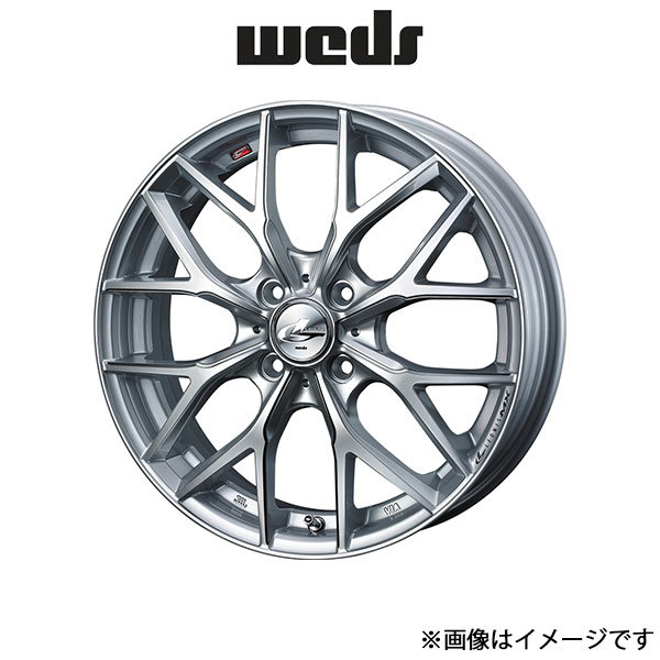 ウェッズ レオニス MX アルミホイール 1本 キャロル/キャロルエコ HB37S/HB97S 16インチ ハイパーシルバーIII 0037407 WEDS LEONIS MX_画像1