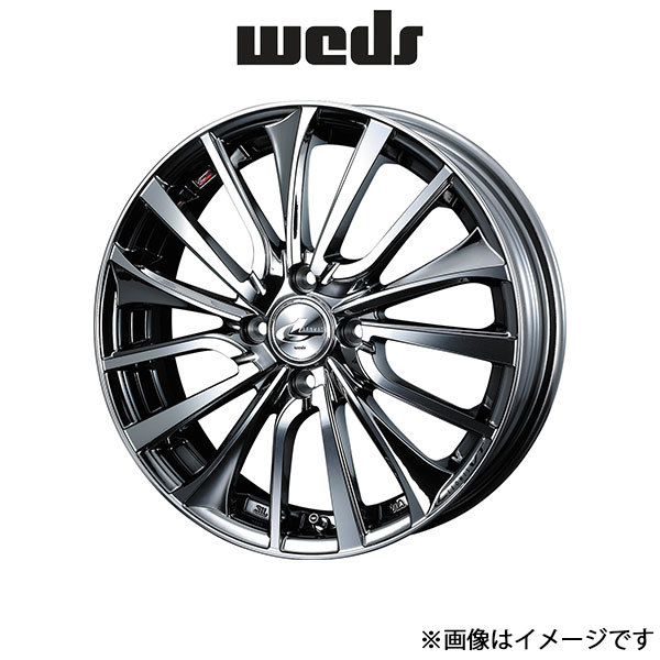 ウェッズ レオニス VT アルミホイール 1本 フィット GR1/GR2/GR3/GR4/GS4/GS5/GS6 17インチ ブラックメタルコート 0036345 WEDS LEONIS VT_画像1