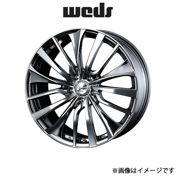 ウェッズ レオニス VT アルミホイール 1本 SX4 Sクロス YA22S/YB22S 18インチ ブラックメタルコートミラーカット 0036362 WEDS LEONIS VT_画像1