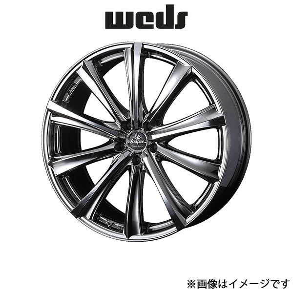 ウェッズ クレンツェ マリーシブ 309EVO アルミホイール 1本 クラウン 200系 18インチ ブラック 0038908 WEDS Kranze Maricive 309EVO_画像1