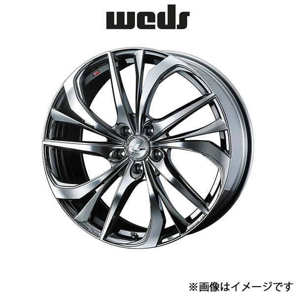 ウェッズ レオニス TE アルミホイール 1本 CR-V RE3/RE4 19インチ ブラックメタルコート/ミラーカット 0038793 WEDS LEONIS TE_画像1