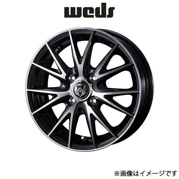 ウェッズ ライツレー VS アルミホイール 1本 トール M900系 15インチ ブラックメタリックポリッシュ 0039418 WEDS RIZLEY VS