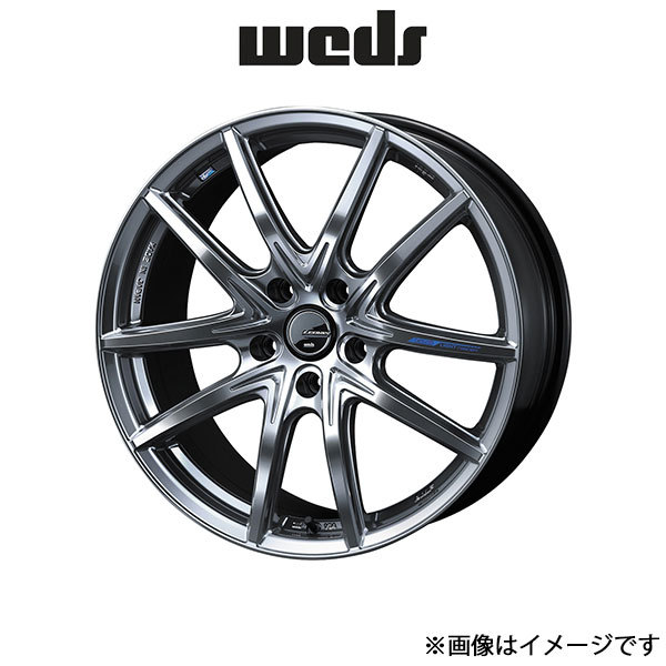 ウェッズ レオニス ナヴィア01 next アルミホイール 1本 マークX 120系 18インチ ハイパーシルバー 0039703 WEDS LEONIS NAVIA 01 next_画像1