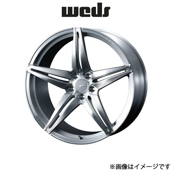 ウェッズ Fゼロ FZ-3 アルミホイール 1本 ヴェルファイア 20系 18インチ ブラッシュド 0039455 WEDS F ZERO FZ-3_画像1