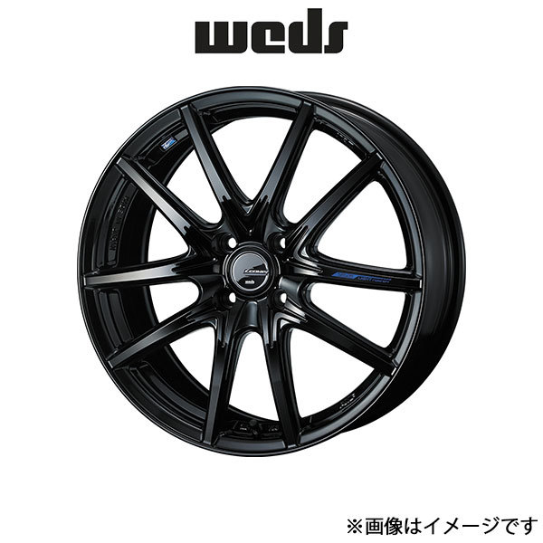 ウェッズ レオニス ナヴィア01 next アルミホイール 1本 ソリオ MA26S/MA36S/MA46S 15インチ プレミアムブラック 0039678 WEDS LEONIS_画像1