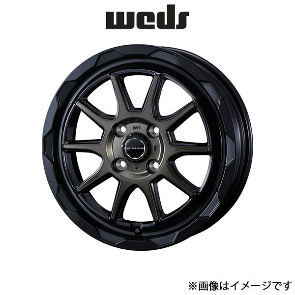 ウェッズ ウェッズアドベンチャー マッド ヴァンス 06 アルミホイール 1本 ヴィッツ 130系 16インチ ブラックブロンズクリア 0039816 WEDS