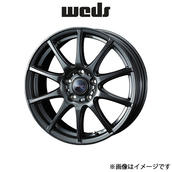 ウェッズ ヴェルヴァ チャージ アルミホイール 1本 CR-Z ZF1/ZF2 16インチ ディープメタル 0040179 WEDS VELVA CHARGE_画像1