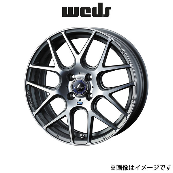 ウェッズ レオニス ナヴィア06 アルミホイール 4本 エブリイワゴン DA17W 16インチ マットガンメタ 0037602 WEDS LEONIS NAVIA 06_画像1