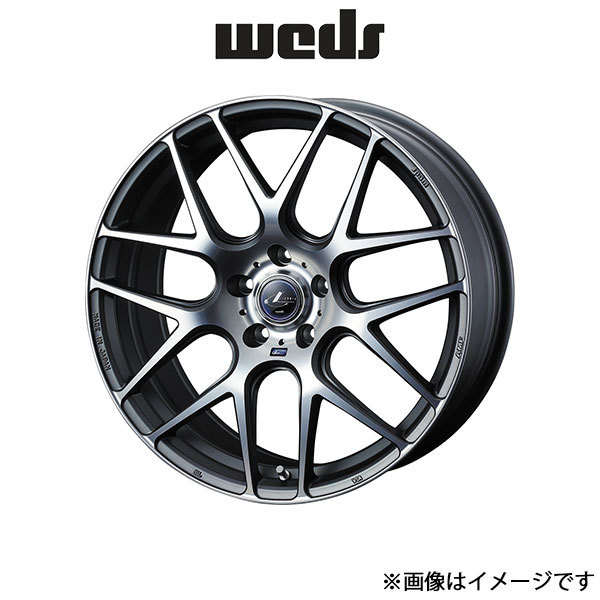 ウェッズ レオニス ナヴィア06 アルミホイール 4本 IS250C 20系 18インチ マットガンメタマシニングカット 0037626 WEDS LEONIS NAVIA 06_画像1