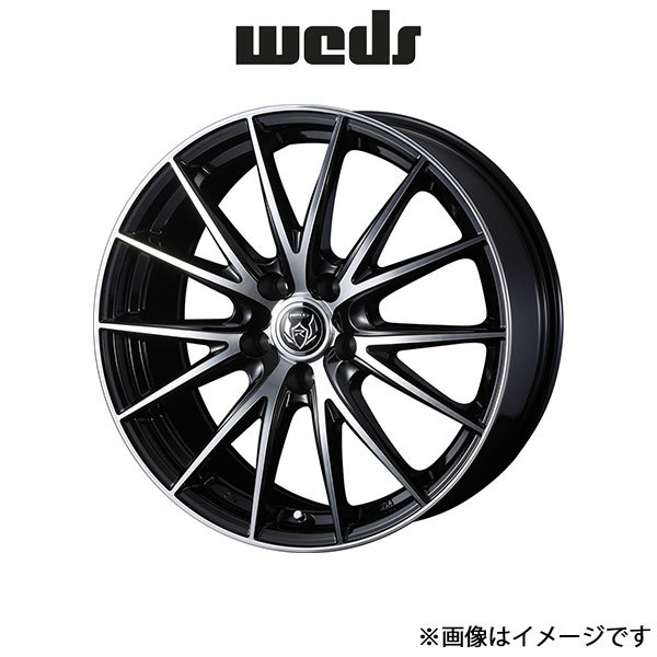 ウェッズ ライツレー VS アルミホイール 4本 フーガ Y51 18インチ ブラックメタリックポリッシュ 0039432 WEDS RIZLEY VS